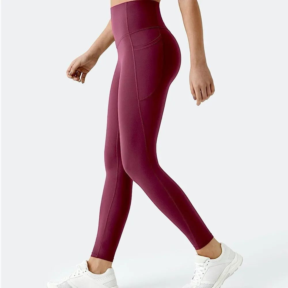 NWT Sz L Nights Purple PLUM HALARA ULTRASCULPT YOGA PANT LEGGING